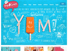 Tablet Screenshot of popcraftpops.com